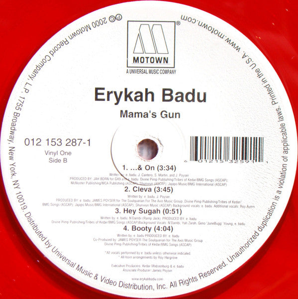 Erykah Badu ~ Mama's Gun (Vinyl) - Djungel & Jazz