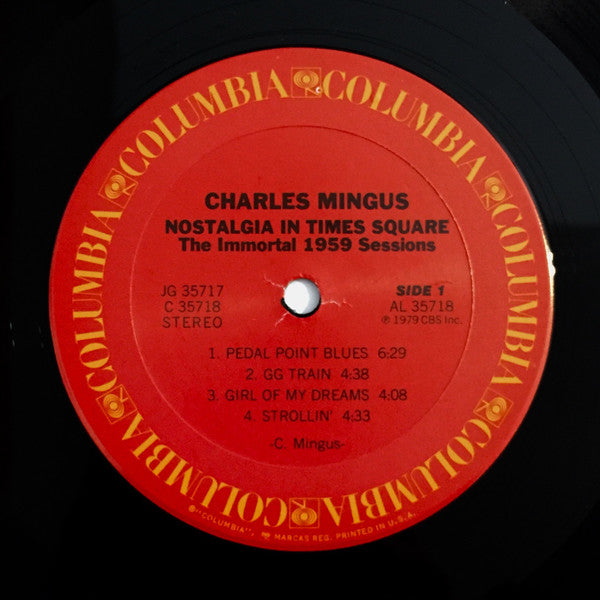 Charles Mingus ~ Nostalgia In Times Square / The Immortal 1959 Sessions (Vinyl) - Djungel & Jazz
