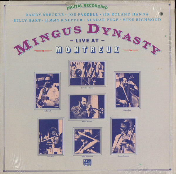 Mingus Dynasty ~ Live At Montreux (Vinyl) - Djungel & Jazz