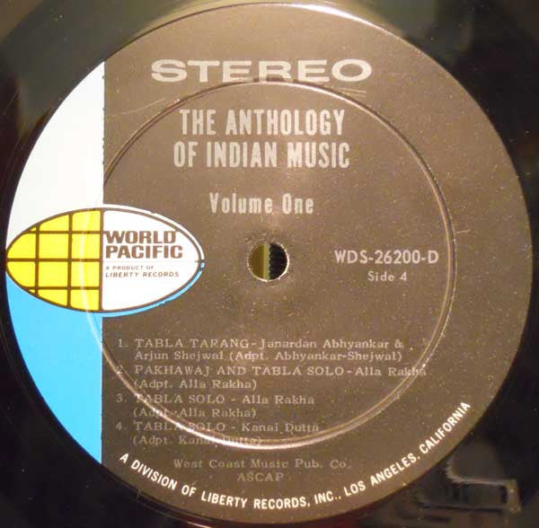 Various ~ The Anthology Of Indian Music Volume One (Vinyl) - Djungel & Jazz