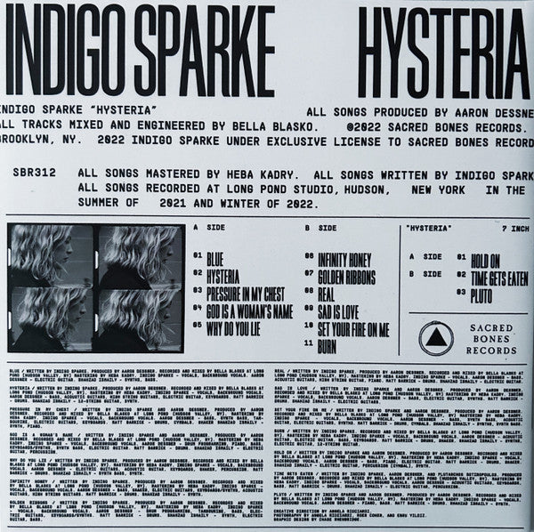 Indigo Sparke ~ Hysteria (Vinyl) - Djungel & Jazz