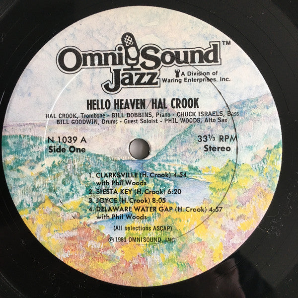 Hal Crook ~ Hello Heaven (Vinyl) - Djungel & Jazz