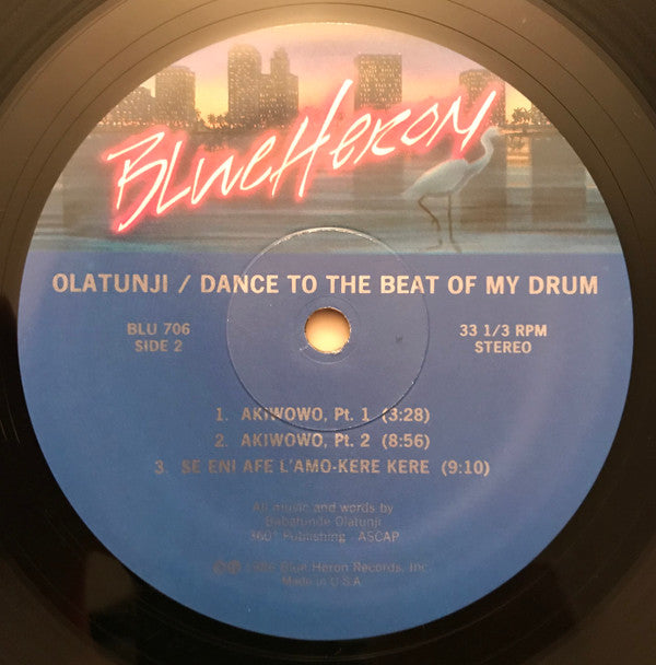 Babatunde Olatunji ~ Dance To The Beat Of My Drum (Vinyl) - Djungel & Jazz