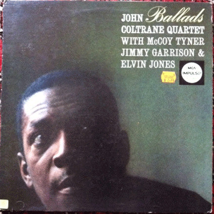 The John Coltrane Quartet : Ballads (LP, Album, RE, Glo)