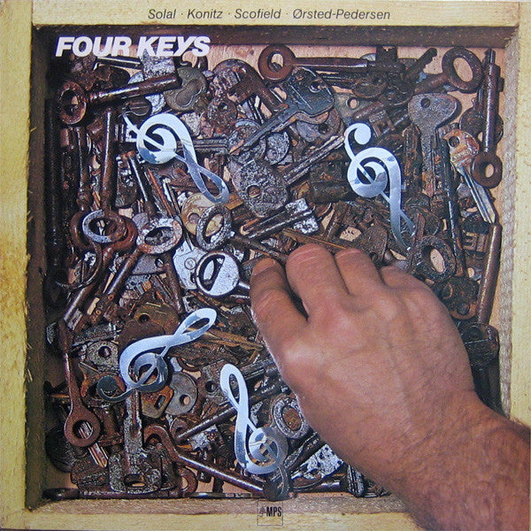 Solal - Konitz - Scofield - Ørsted-Pedersen ~ Four Keys (Vinyl) - Djungel & Jazz