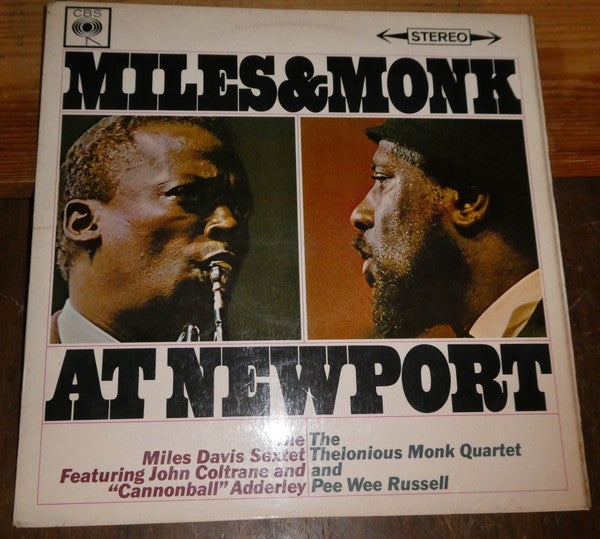 The Miles Davis Sextet / The Thelonious Monk Quartet ~ Miles & Monk At Newport (Vinyl) - Djungel & Jazz