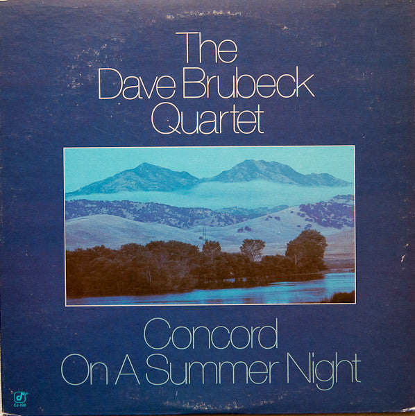 The Dave Brubeck Quartet ~ Concord On A Summer Night (Vinyl) - Djungel & Jazz