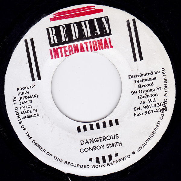 Conroy Smith ~ Dangerous (Vinyl) - Djungel & Jazz
