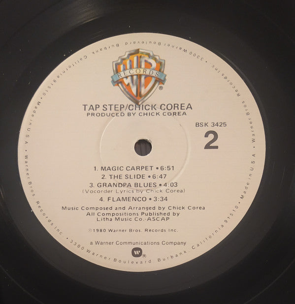 Chick Corea : Tap Step (LP, Album, Win)