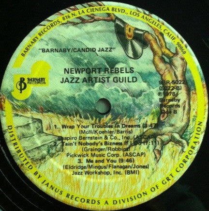 Charles Mingus, Max Roach, Eric Dolphy, Roy Eldridge, Jo Jones ~ Newport Rebels (Vinyl) - Djungel & Jazz