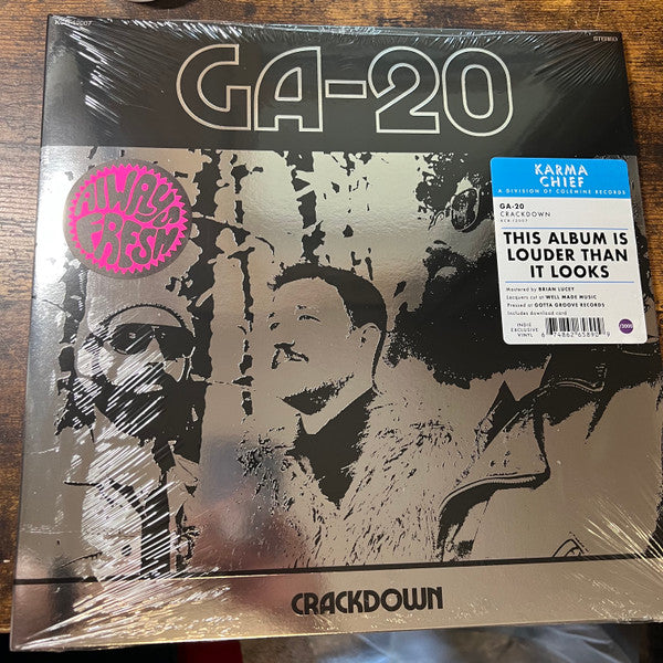 GA-20 ~ Crackdown (Vinyl) - Djungel & Jazz