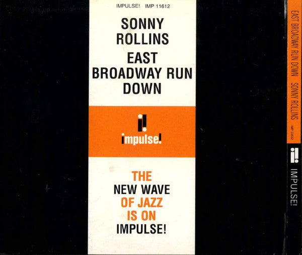 Sonny Rollins ~ East Broadway Run Down (Vinyl) - Djungel & Jazz