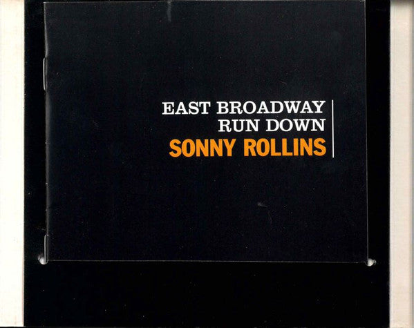 Sonny Rollins ~ East Broadway Run Down (Vinyl) - Djungel & Jazz