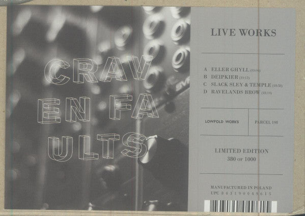 Craven Faults ~ Live Works (Vinyl) - Djungel & Jazz