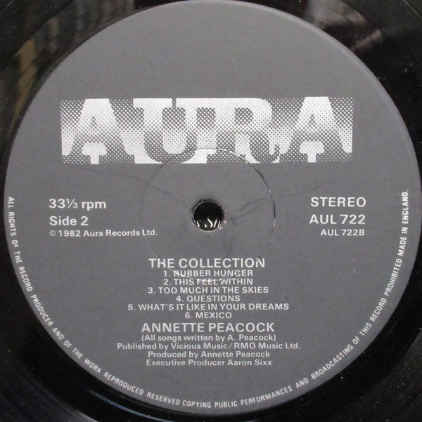 Annette Peacock ~ The Collection (Vinyl) - Djungel & Jazz