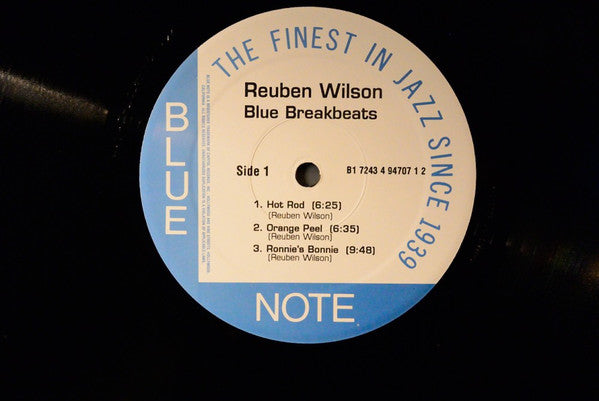 Reuben Wilson ~ Blue Breakbeats (Vinyl) - Djungel & Jazz