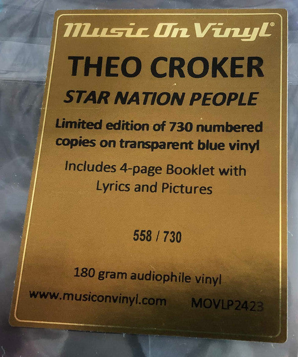 Theo Croker ~ Star People Nation (Vinyl) - Djungel & Jazz