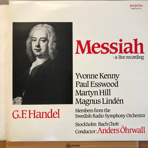 G.F. Händel, Anders Öhrwall, Stockholm Bach Choir, Sveriges Radios Symfoniorkester ~ Messiah - A Live Recording (Vinyl) - Djungel & Jazz