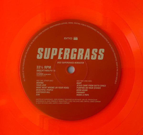 Supergrass ~ Supergrass (Vinyl) - Djungel & Jazz