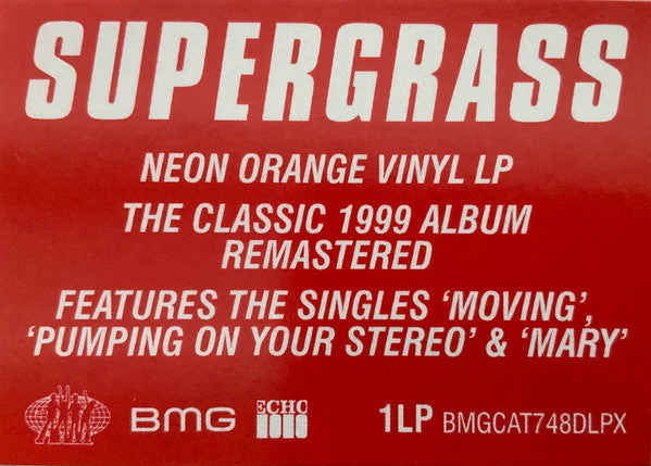 Supergrass ~ Supergrass (Vinyl) - Djungel & Jazz