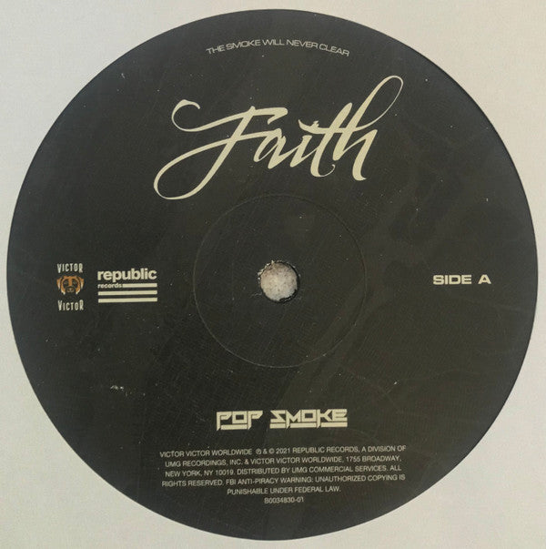 Pop Smoke ~ Faith (Vinyl) - Djungel & Jazz