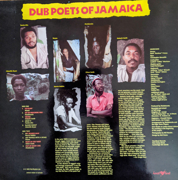 Various : Word Soun' 'Ave Power - Reggae Poetry (LP, Album, Comp)