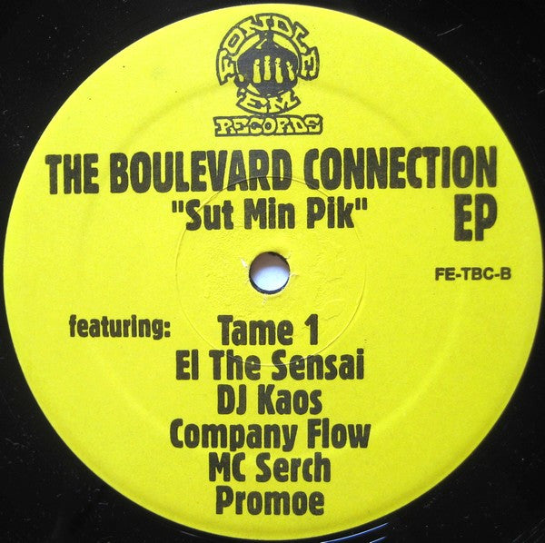 The Boulevard Connection ~ Sut Min Pik EP (Vinyl) - Djungel & Jazz