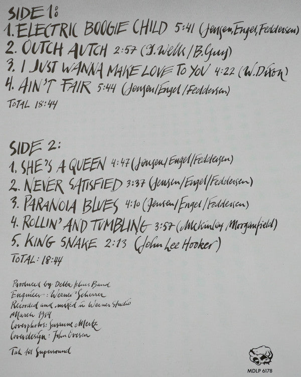 Delta Blues Band : Slide (LP, Album)