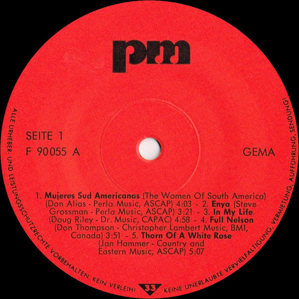 Elvin Jones, Jan Hammer, Frank Tusa, Terry Clarke, David Liebman, Gene Perla ~ Jazz 2000 (Vinyl) - Djungel & Jazz