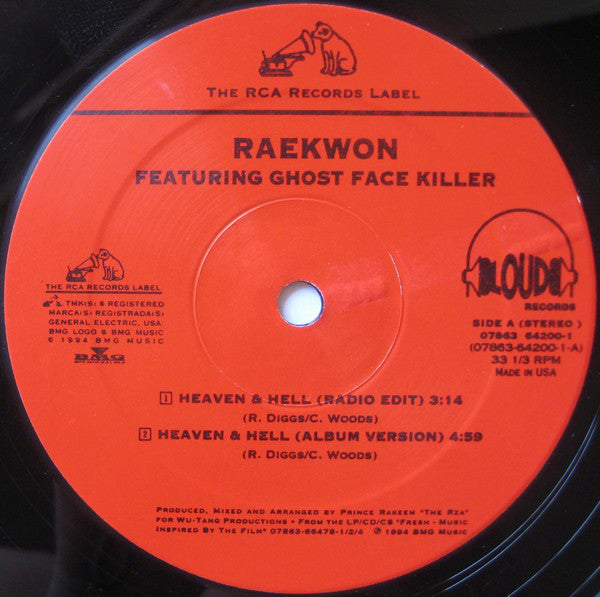 Raekwon Featuring Ghostface Killah ~ Heaven & Hell (Vinyl) - Djungel & Jazz