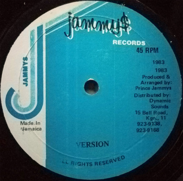 Johnny Osbourne : Water Pumping (12")