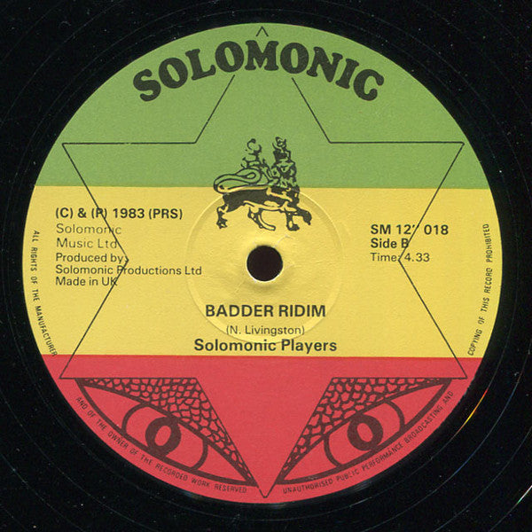 Bunny Wailer : Boderation (12")