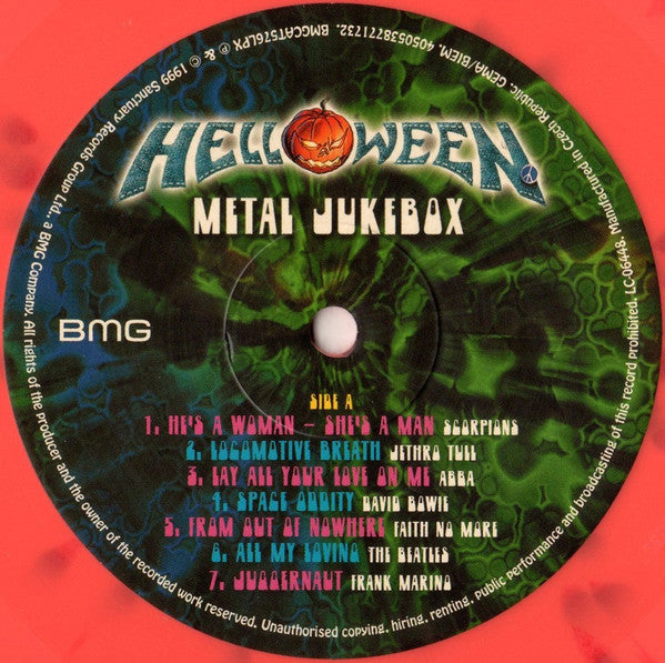 Helloween ~ Metal Jukebox (Vinyl) - Djungel & Jazz