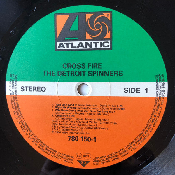 Detroit Spinners ~ Cross Fire (Vinyl) - Djungel & Jazz