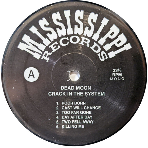 Dead Moon ~ Crack In The System (Vinyl) - Djungel & Jazz