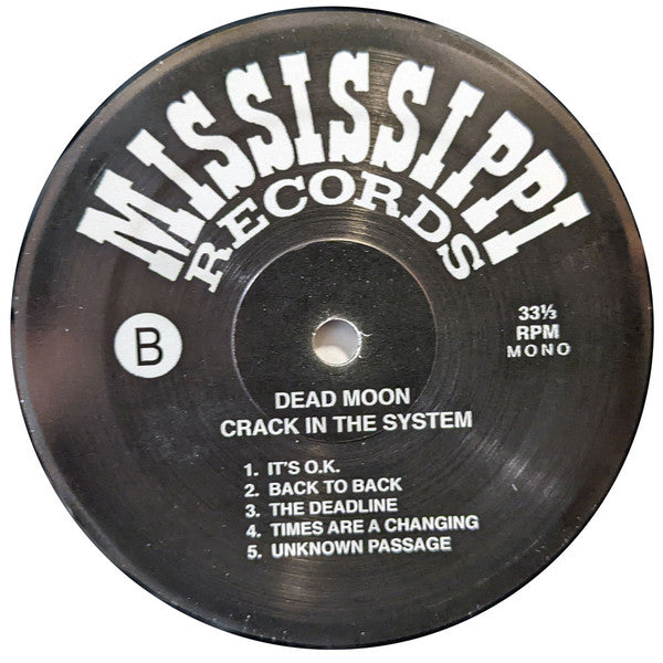 Dead Moon ~ Crack In The System (Vinyl) - Djungel & Jazz