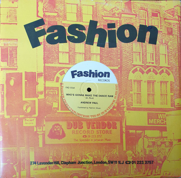 Andrew Paul : Who's Gonna Make The Dance Ram / Twinkle Little Star (12")