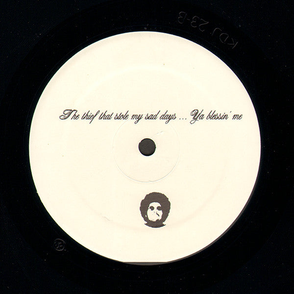 Moodymann : The Thief That Stole My Sad Days ... Ya Blessin' Me (12")