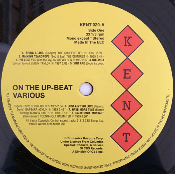 Various ~ On The Up-Beat (Vinyl) - Djungel & Jazz