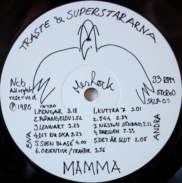 Traste & Superstararna ~ Traste & Superstararna (Vinyl) - Djungel & Jazz