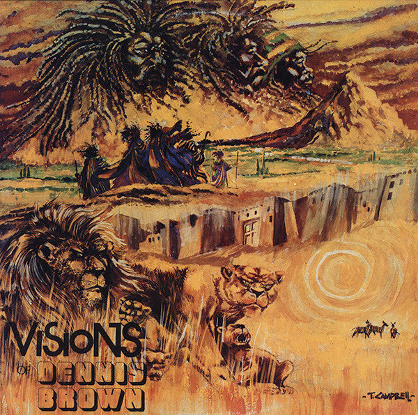 Dennis Brown : Visions Of Dennis Brown (LP, Album)