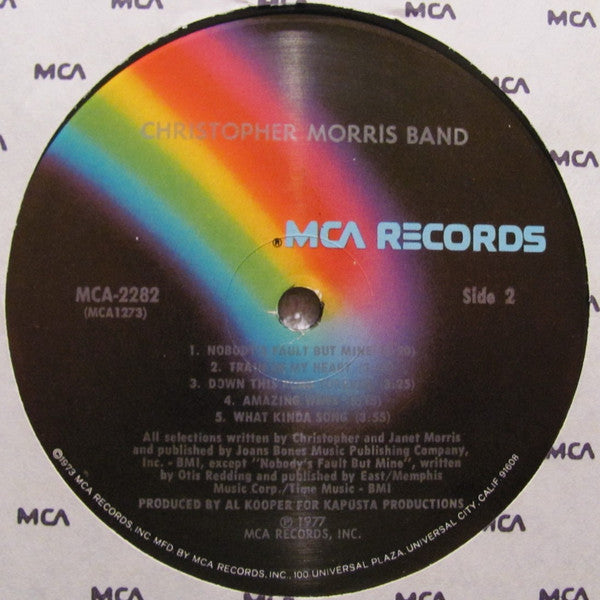 Christopher Morris Band : Christopher Morris Band (LP, Album)