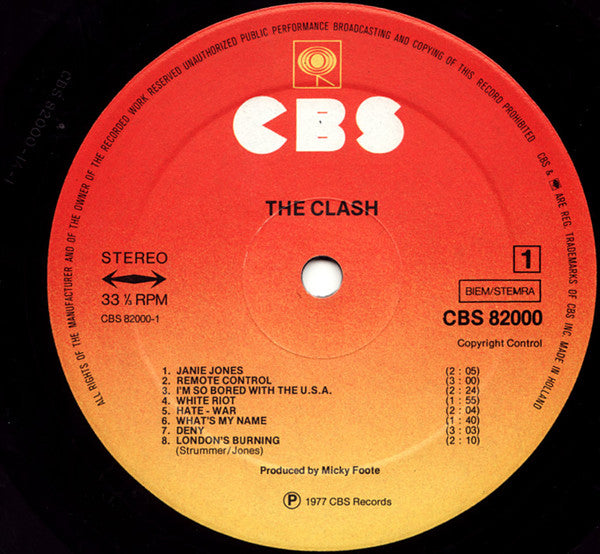 The Clash ~ The Clash (Vinyl) - Djungel & Jazz