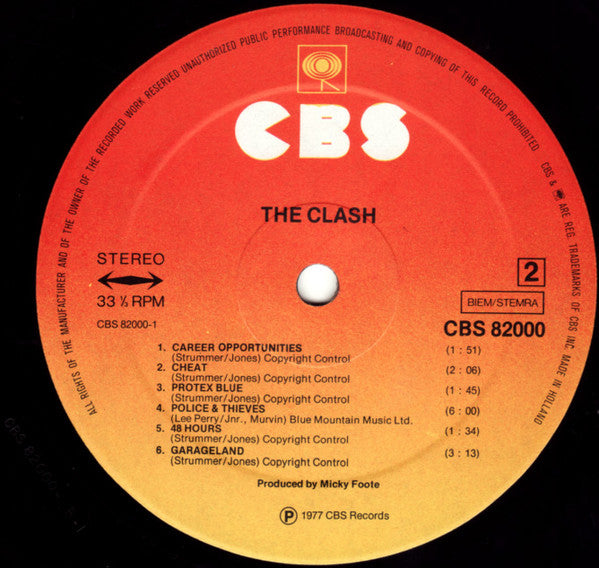 The Clash ~ The Clash (Vinyl) - Djungel & Jazz