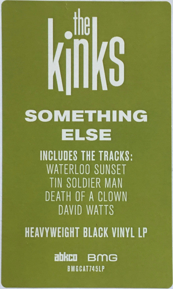 The Kinks ~ Something Else By The Kinks (Vinyl) - Djungel & Jazz