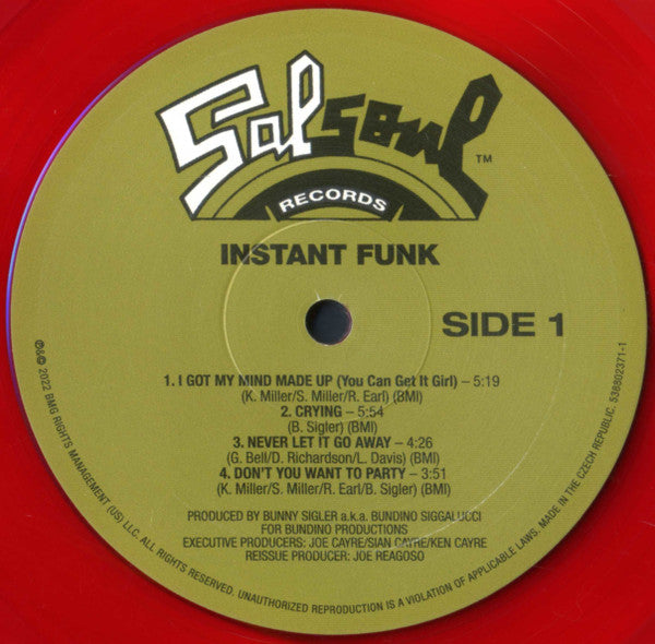 Instant Funk ~ Instant Funk (Vinyl) - Djungel & Jazz