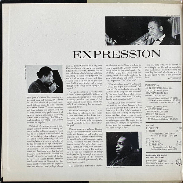 John Coltrane : Expression (LP, Album)