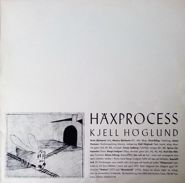 Kjell Höglund : Häxprocess (LP, Album, RP)