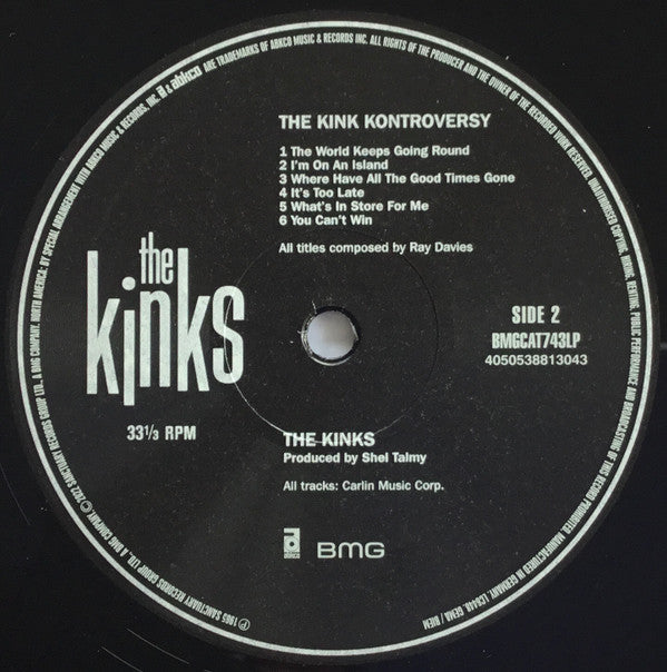 The Kinks ~ The Kink Kontroversy (Vinyl) - Djungel & Jazz