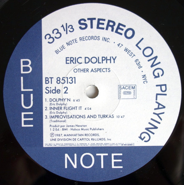 Eric Dolphy : Other Aspects (LP, Album)